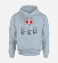 Thumbnail for Aviation Alphabet 3 Designed Hoodies