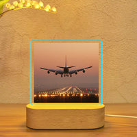 Thumbnail for Landing Boeing 747 During Sunset Designed Night Lamp