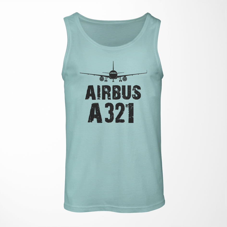 Airbus A321 & Plane Designed Tank Tops