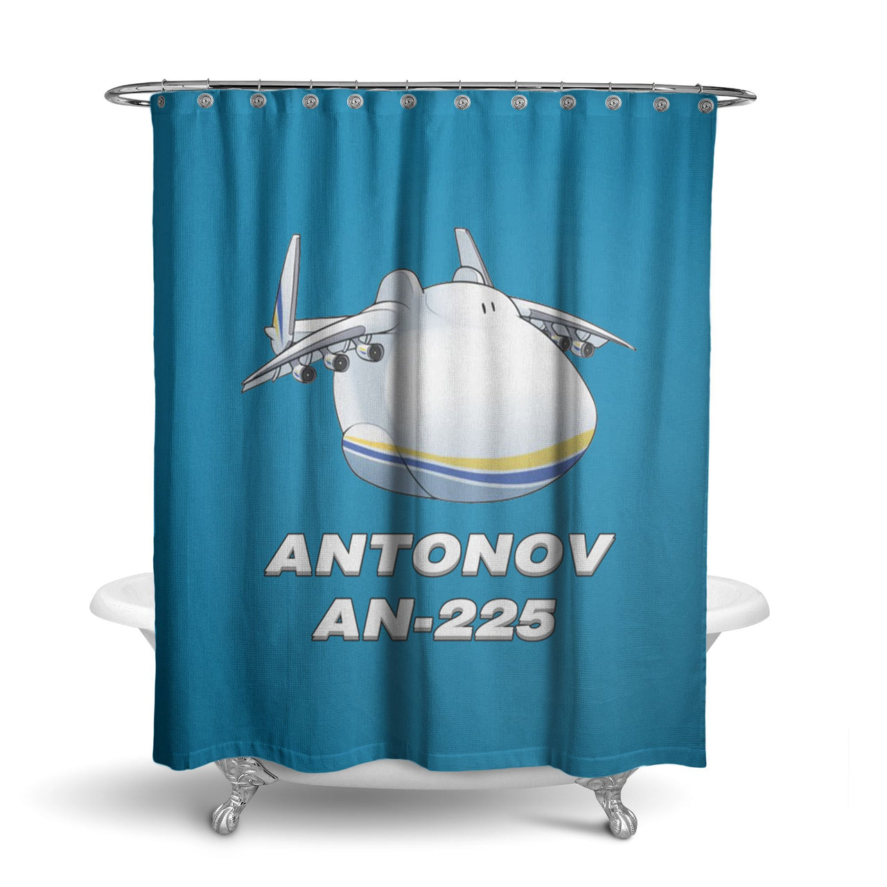 Antonov AN-225 (21) Designed Shower Curtains