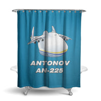 Thumbnail for Antonov AN-225 (21) Designed Shower Curtains