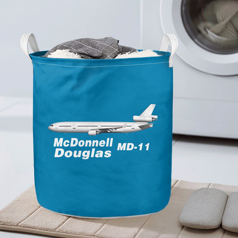 The McDonnell Douglas MD-11 Designed Laundry Baskets