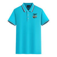 Thumbnail for Boeing 787 & GENX Engine Designed Stylish Polo T-Shirts