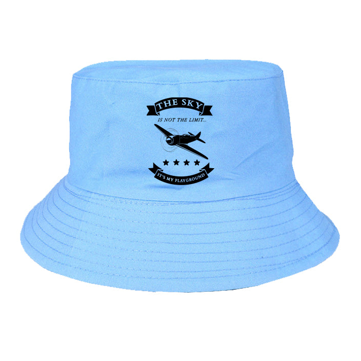 The Sky is not the limit, It's my playground Designed Summer & Stylish Hats