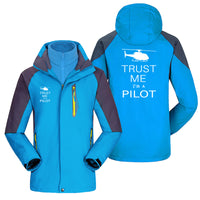 Thumbnail for Trust Me I'm a Pilot (Helicopter) Designed Thick Skiing Jackets