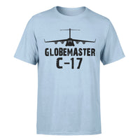 Thumbnail for GlobeMaster C-17 & Plane Designed T-Shirts