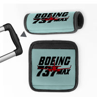 Thumbnail for Amazing 737 Max Designed Neoprene Luggage Handle Covers