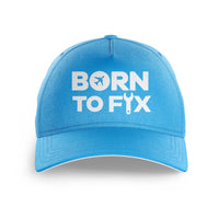 Thumbnail for Born To Fix Airplanes Printed Hats