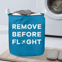 Thumbnail for Remove Before Flight Designed Laundry Baskets