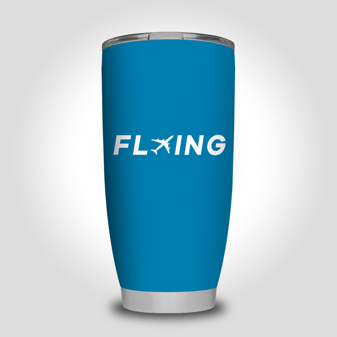 Flying Designed Tumbler Travel Mugs