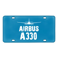 Thumbnail for Airbus A330 & Plane Designed Metal (License) Plates