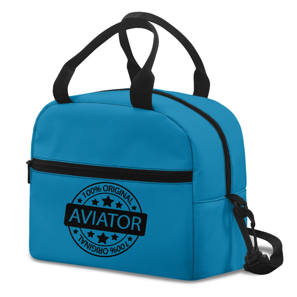 %100 Original Aviator Designed Lunch Bags
