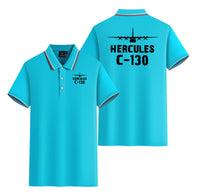 Thumbnail for Hercules C-130 & Plane Designed Stylish Polo T-Shirts (Double-Side)