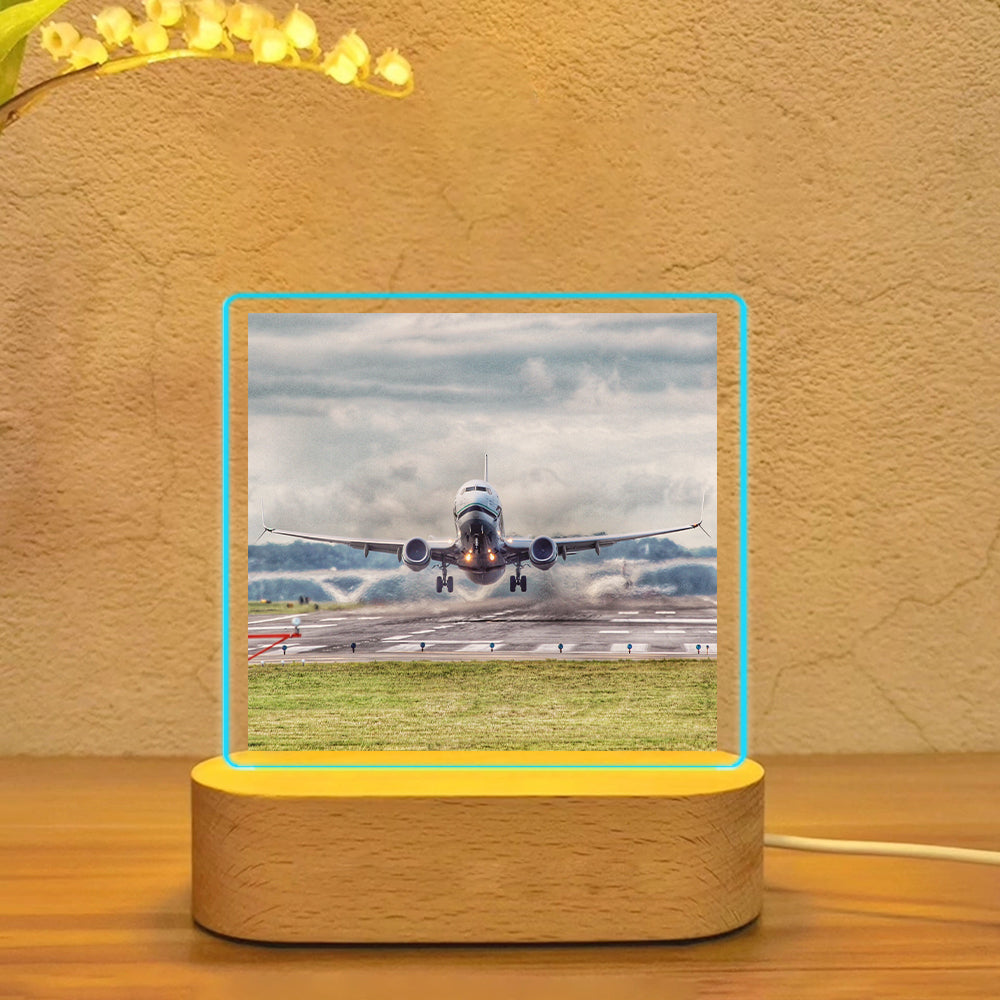 Departing Boeing 737 Designed Night Lamp