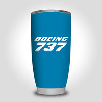 Thumbnail for Boeing 737 & Text Designed Tumbler Travel Mugs