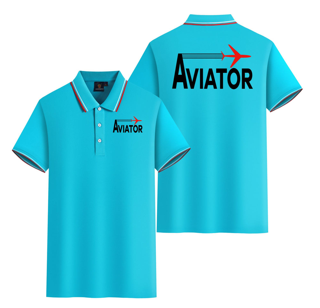 Aviator Designed Stylish Polo T-Shirts (Double-Side)