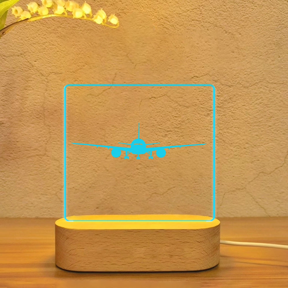 Boeing 777 Silhouette Designed Night Lamp