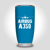 Thumbnail for Airbus A350 & Plane Designed Tumbler Travel Mugs