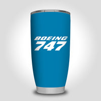 Thumbnail for Boeing 747 & Text Designed Tumbler Travel Mugs