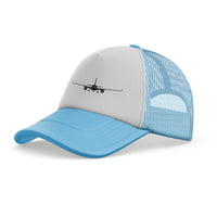 Thumbnail for Airbus A350 Silhouette Designed Trucker Caps & Hats