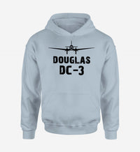 Thumbnail for Douglas DC-3 & Plane Designed Hoodies