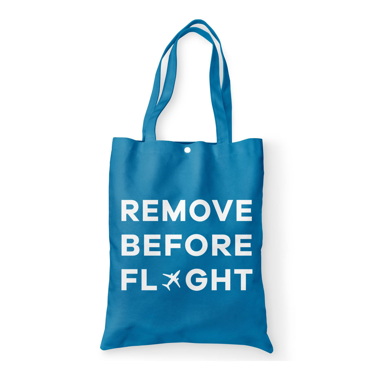 Remove Before Flight Designed Tote Bags