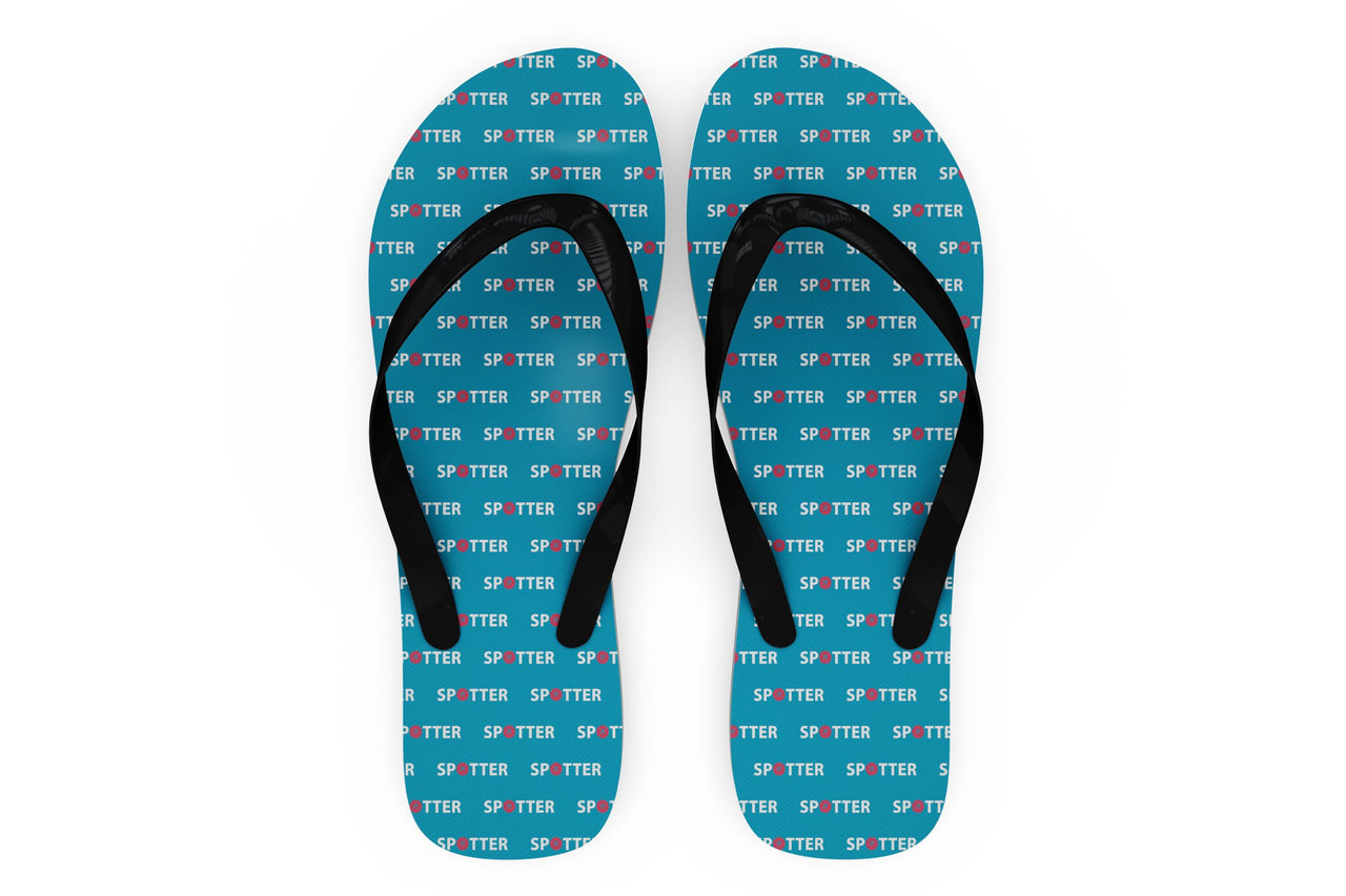 Spotter Designed Slippers (Flip Flops)
