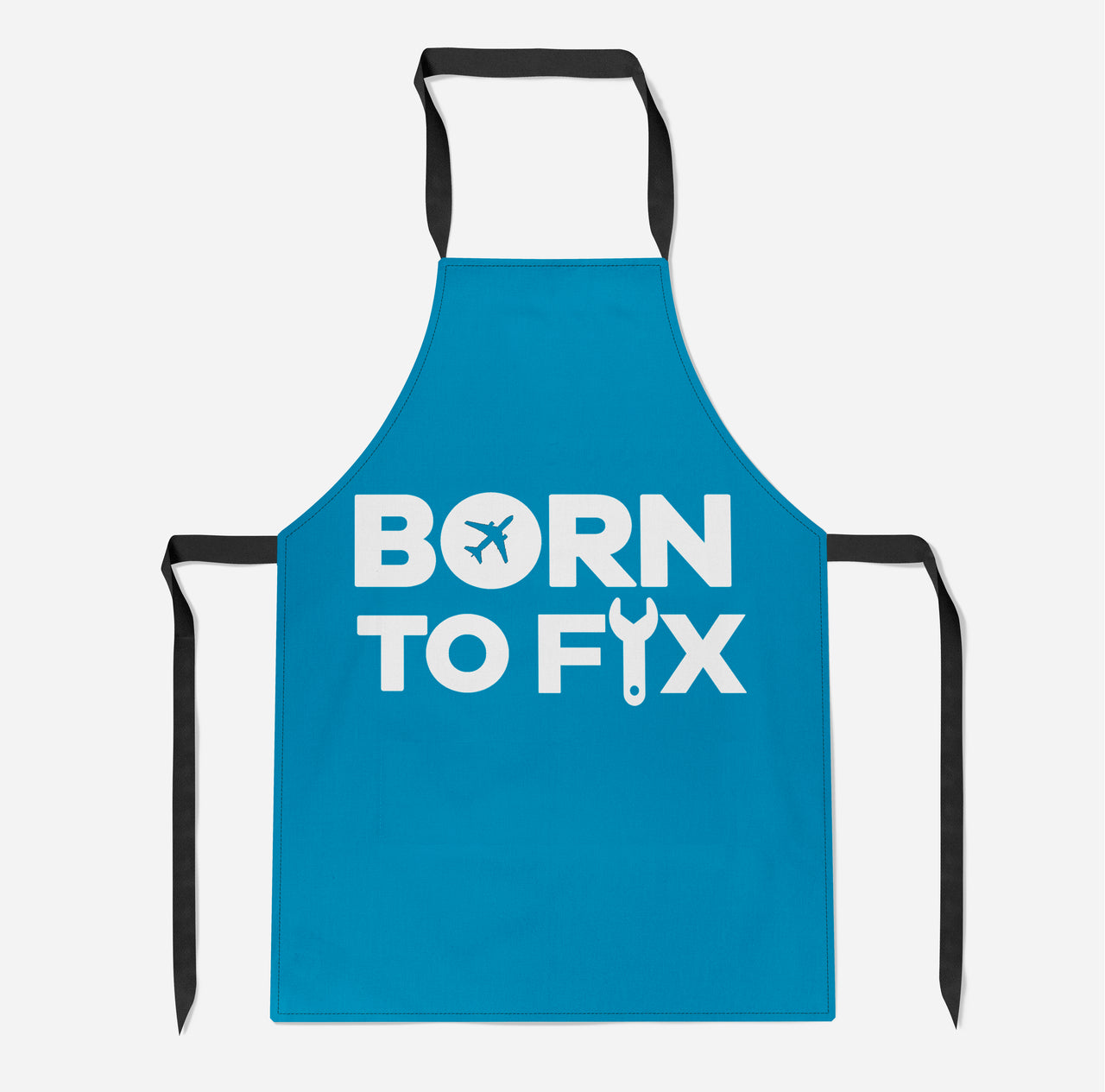 Born To Fix Airplanes Designed Kitchen Aprons