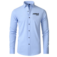 Thumbnail for Airbus A380 & Text Designed Long Sleeve Shirts