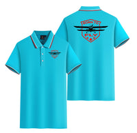 Thumbnail for Born To Fly Designed Designed Stylish Polo T-Shirts (Double-Side)