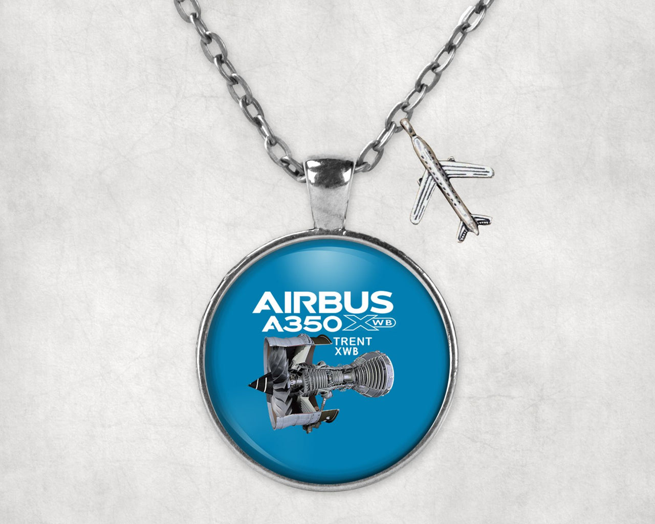 Airbus A350 & Trent Wxb Engine Designed Necklaces