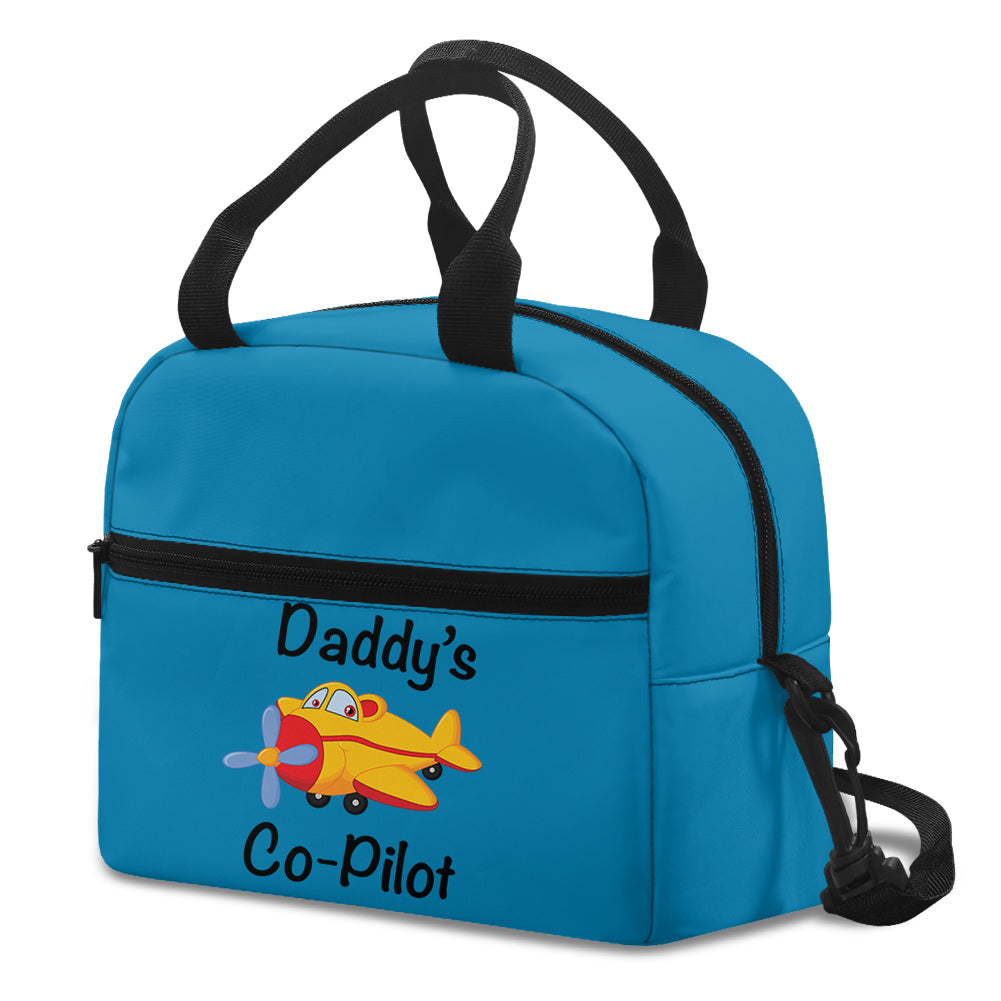 Daddy's CoPilot (Propeller) Designed Lunch Bags