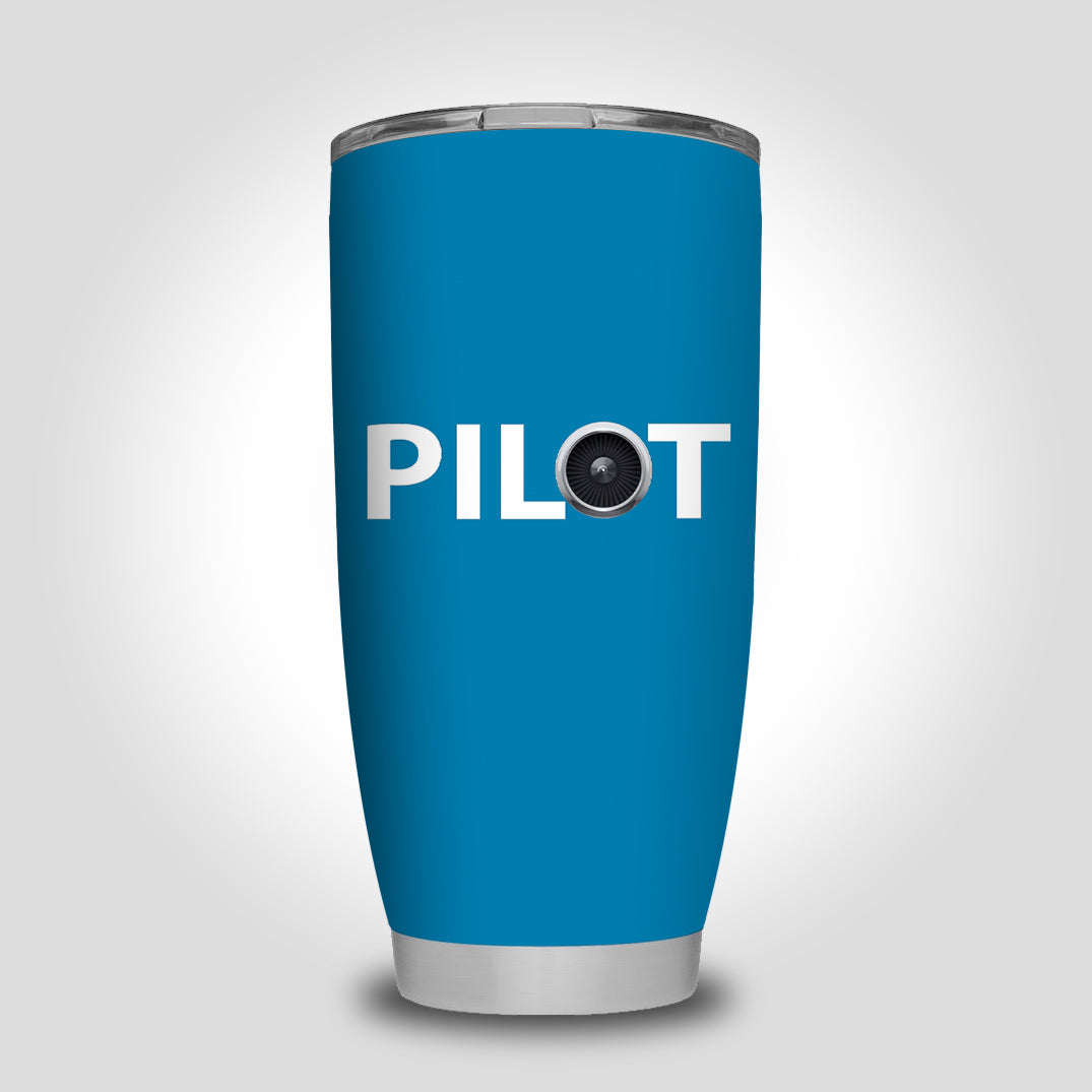 Pilot & Jet Engine Designed Tumbler Travel Mugs