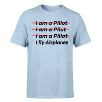 Thumbnail for I Fly Airplanes Designed T-Shirts