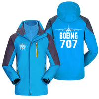 Thumbnail for Boeing 707 & Plane Designed Thick Skiing Jackets