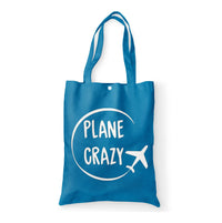 Thumbnail for Plane Crazy Designed Tote Bags