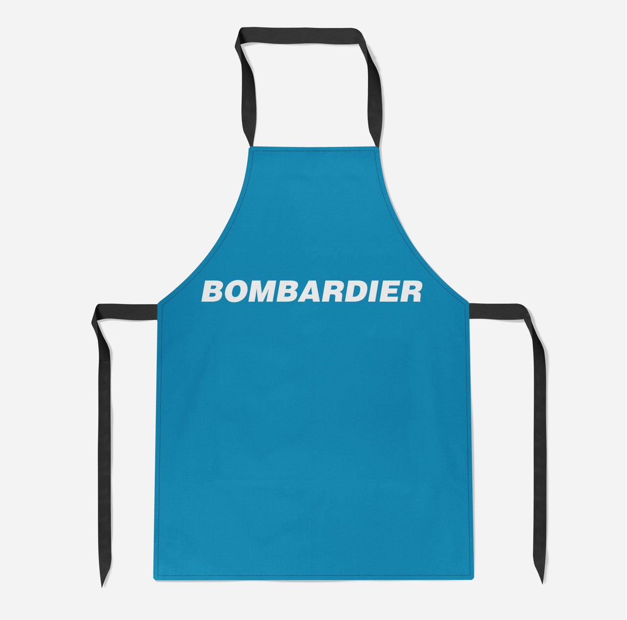 Bombardier & Text Designed Kitchen Aprons