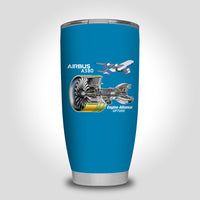 Thumbnail for Airbus A380 & GP7000 Engine Designed Tumbler Travel Mugs