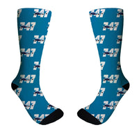 Thumbnail for Super Boeing 747 Designed Socks