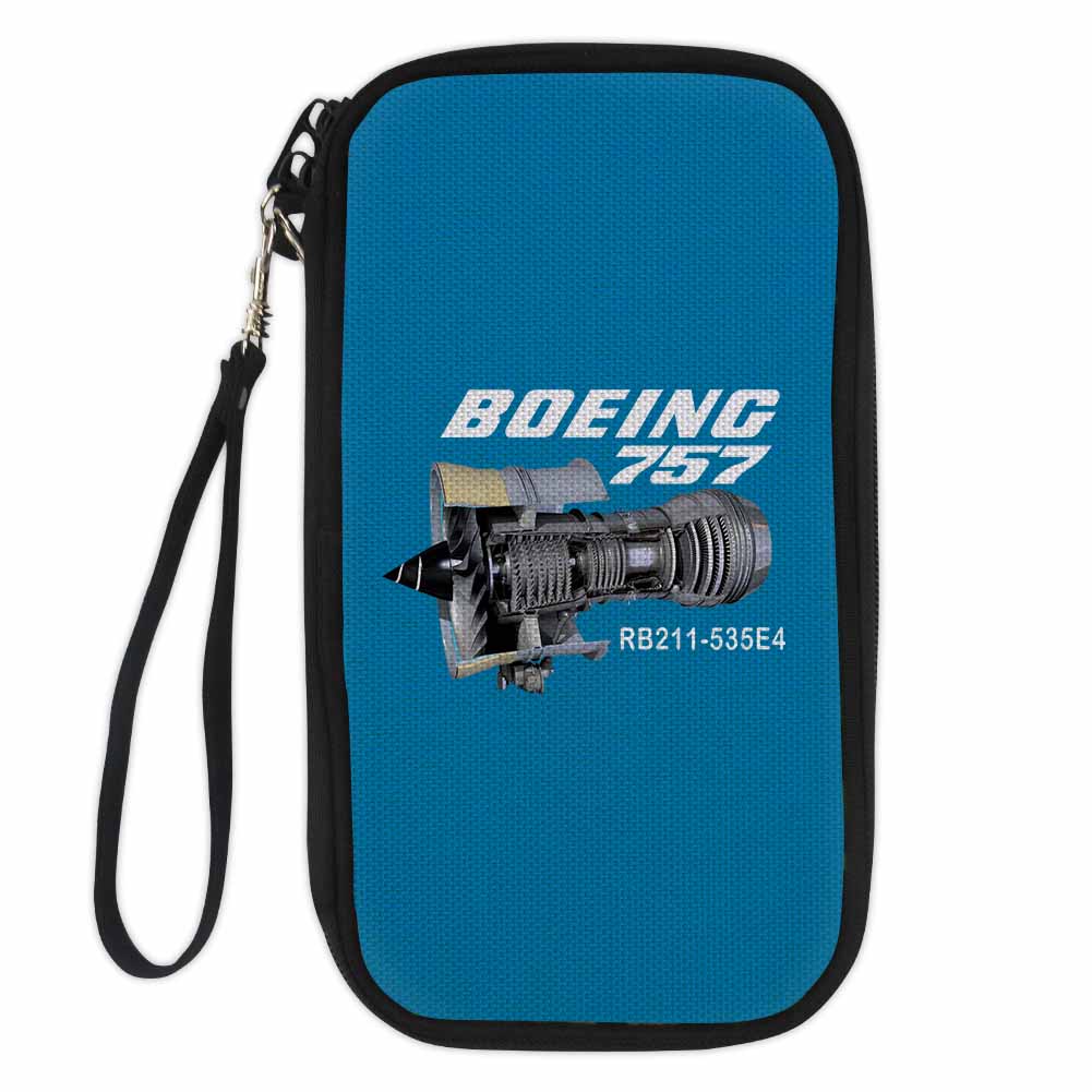 Boeing 757 & Rolls Royce Engine (RB211) Designed Travel Cases & Wallets