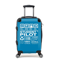 Thumbnail for Student Pilot Label Designed Cabin Size Luggages