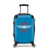 Thumbnail for Born To Fly Designed Designed Cabin Size Luggages