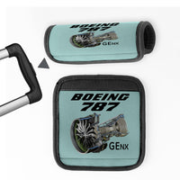 Thumbnail for Boeing 787 & GENX Engine Designed Neoprene Luggage Handle Covers