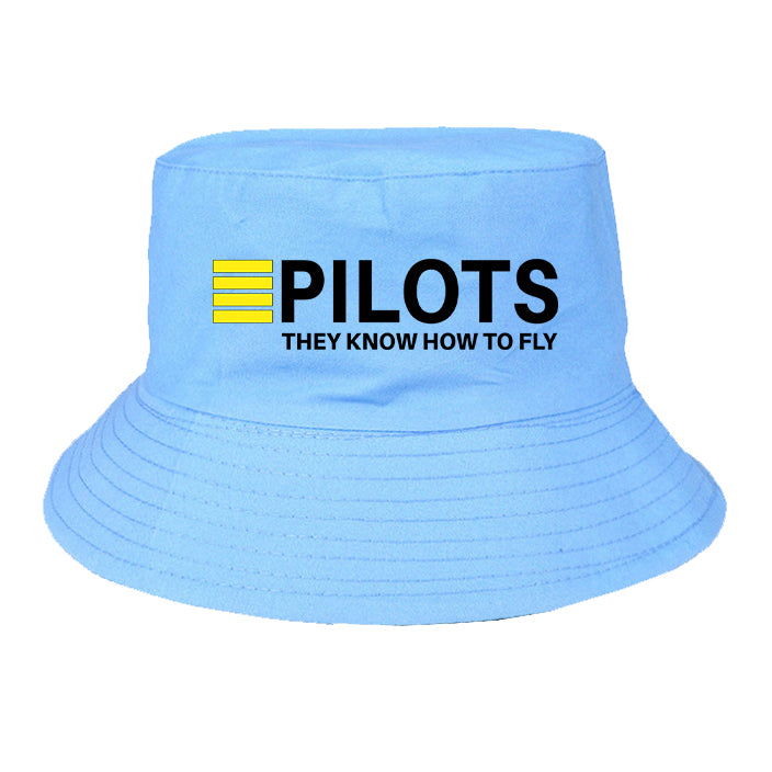 Pilots They Know How To Fly Designed Summer & Stylish Hats