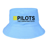 Thumbnail for Pilots They Know How To Fly Designed Summer & Stylish Hats