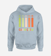 Thumbnail for Colourful Cabin Crew Designed Hoodies