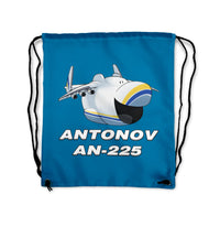 Thumbnail for Antonov AN-225 (23) Designed Drawstring Bags