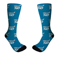 Thumbnail for The Boeing 747 Designed Socks