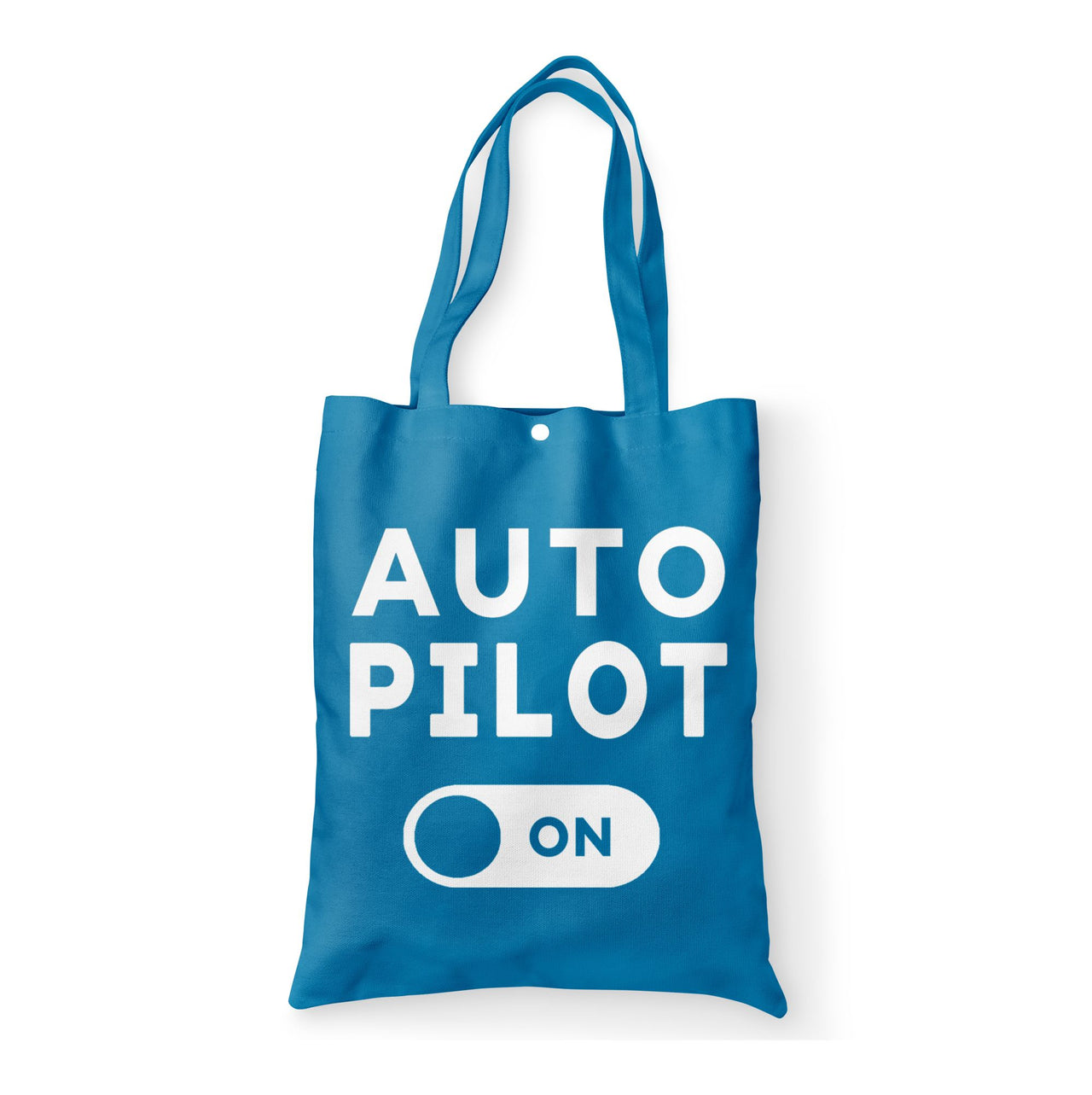 Auto Pilot ON Designed Tote Bags