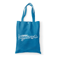 Thumbnail for Special Cessna Text Designed Tote Bags